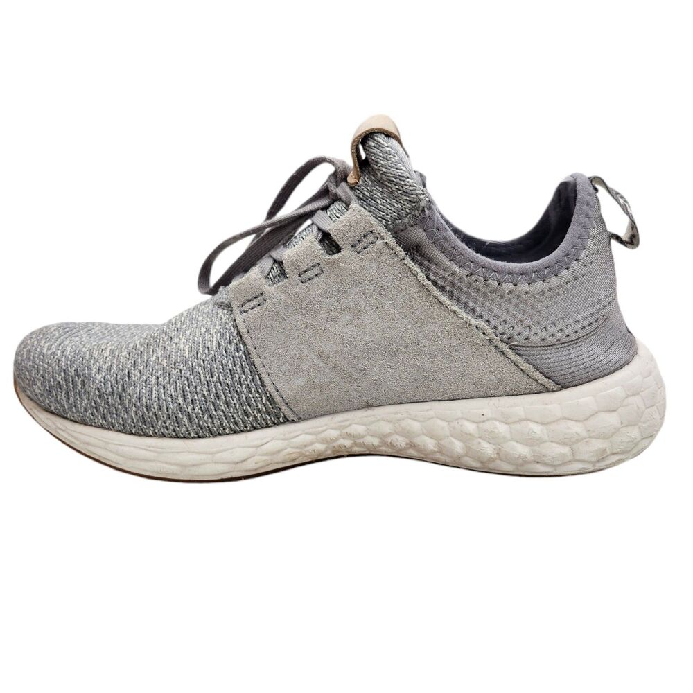 New Balance Fresh Foam Cruz V1 Reissue Womens 8 Athletic Shoes Gray Knit Running - Picture 3 of 10